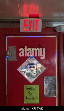 Red Arrow diner Manchester NH Stock Photo