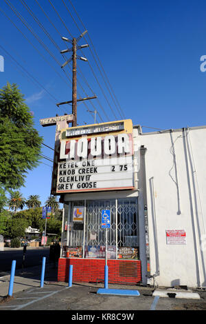 Los Angeles Liquor Stores Stock Photo - Alamy