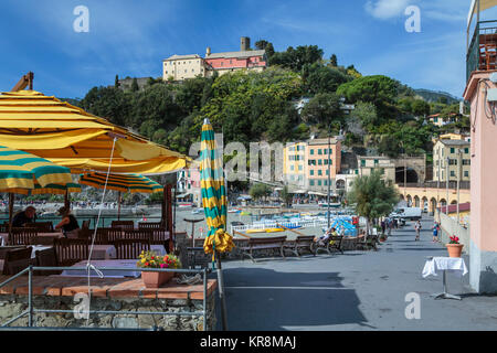 The coastal village of Monterosso al Mare, Liguria, Italy, Europe. Stock Photo