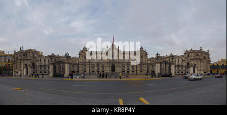 Palacio De Gobierno, Lima, Peru Stock Photo