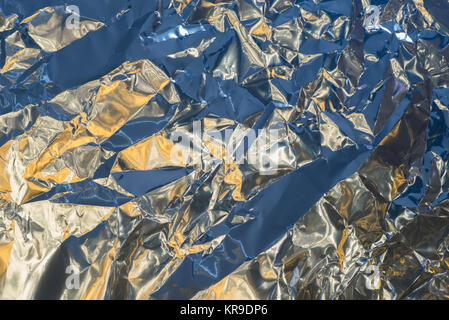 Aluminum Foil with Multi-colored Illumination . Background and