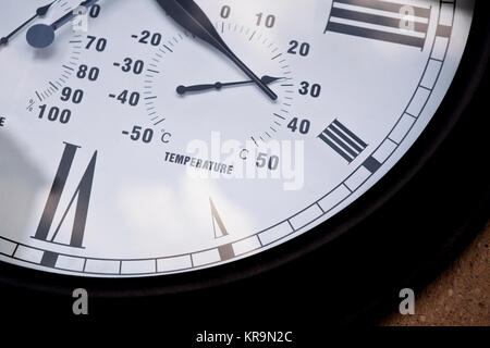 Numbers on a clock Stock Photo