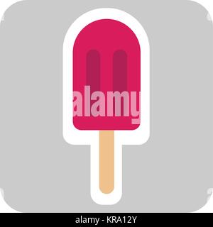 Ice cream vector icon isolated on background. Trendy sweet symbol. Logo Stock Vector