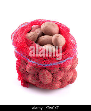 Sack of potatoes Stock Photo