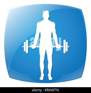 Man People Athletic Gym Gymnasium Body Building Exercise Stock Photo