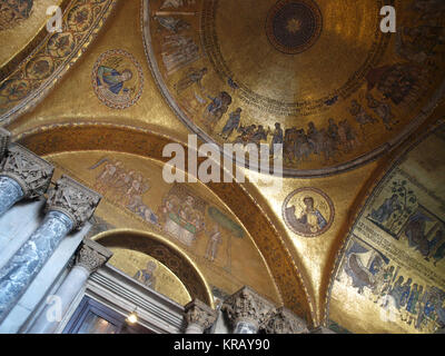 Interior of St Mark s Basilica Venice Italy Stock Photo