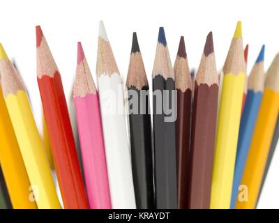 colorful pencils Stock Photo