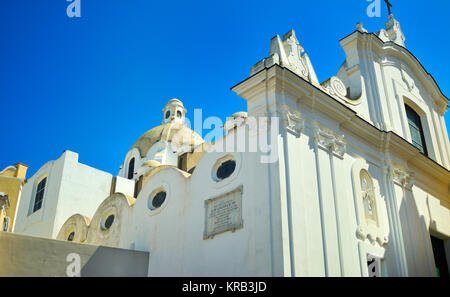 Chiesa di Santa Sofia, Anacapri, Capri Stock Photo