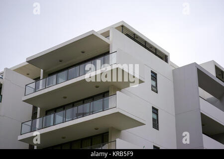 Apartment buildings at Rhodes in Sydney, Australia. Apartment blocks in the modern suburb of Rhodes in Sydney, Australia. Stock Photo