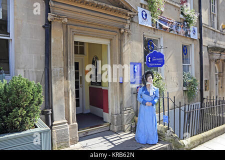 The Jane Austen Centre, Bath Stock Photo