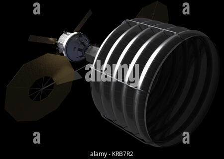 NASA Asteroid Initiative spacecraft conception Stock Photo