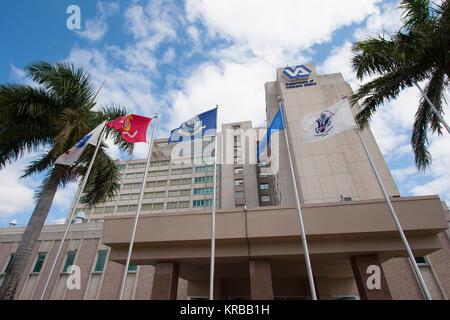 VA Hospital, Miami, Florida Stock Photo