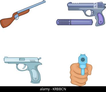 taser gun set cartoon vector illustration Stock Vector Image & Art - Alamy