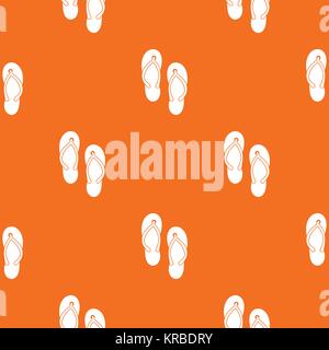 Beach thongs pattern seamless Stock Vector