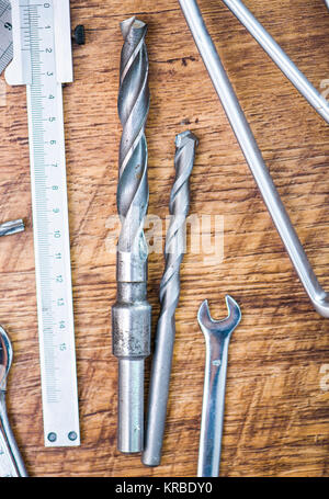 tools and instruments Stock Photo