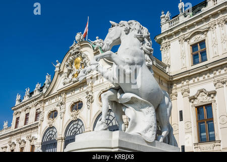 viennese architecture ancient Stock Photo