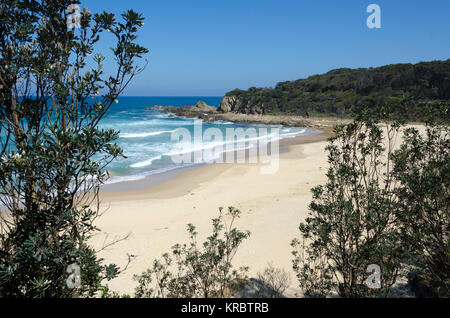 Piccaninny Beach, Potato Point, New South Wales, Australia Stock Photo