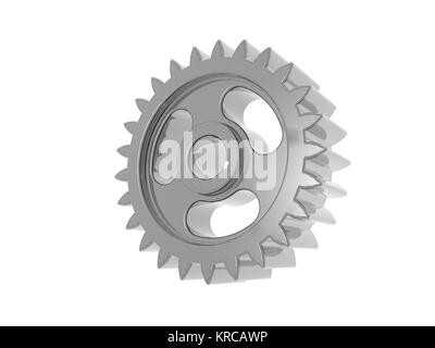 gear released as a transmission part Stock Photo