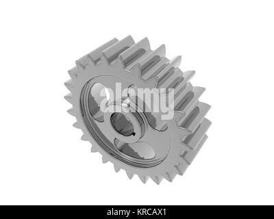 gear released as a transmission part Stock Photo