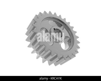 gear released as a transmission part Stock Photo