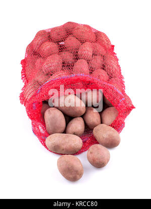 Sack of potatoes Stock Photo