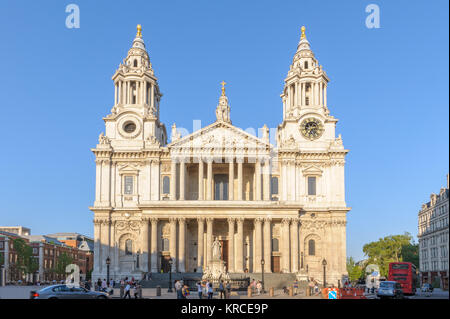 St Paul Cathedral in London, uk Stock Photo