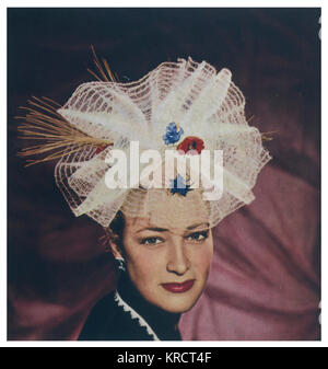 NET & FLOWER HAT Stock Photo