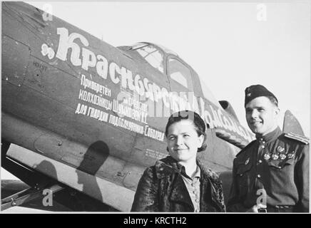 Russian Women Pilots Stock Photo - Alamy