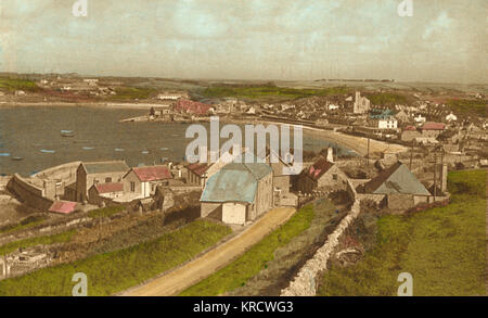 Hugh Town, St Mary's, Scilly Isles Stock Photo