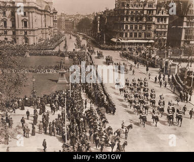 Funeral of King Edward VII, Westminster Stock Photo