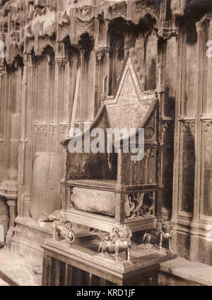 The Coronation Chair Westminster Abbey, known historically as St Stock