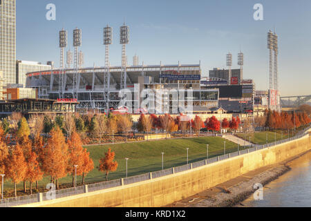 The Great American Ballpark in Cincinnati Stock Photo