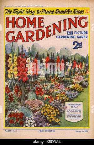 Home Gardening magazine, August 1932 Stock Photo