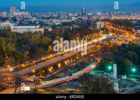 Bucharest - night view Stock Photo