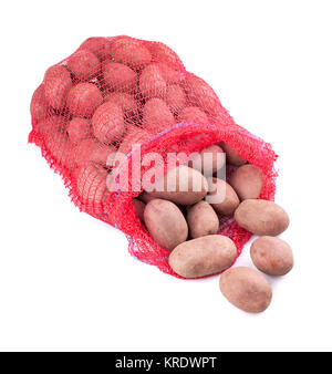 Sack of potatoes Stock Photo