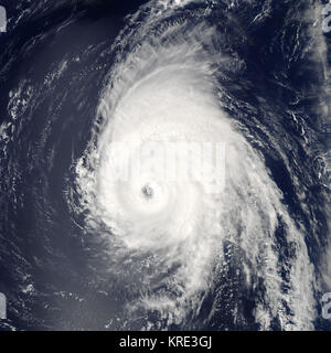 Hurricane Helene 18 sept 2006 Stock Photo