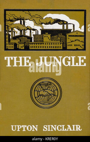 'The Jungle by Upton Sinclair -- a powerful expose on conditions in the Chicago meat-packing industry -- was both an instant bestseller and a monumentally influential book. Sinclair's graphic descriptions of the dire conditions in the nation's slaughterhouses caused a huge public outcry and led directly to the passage of the Pure Food and Drug Act in 1906 and, ultimately, to the creation of the Food and Drug Administration. When Sinclair had difficulty selling his politically-charged manuscript to publishers, he decided to publish it himself, asking payment from readers in advance in order to  Stock Photo