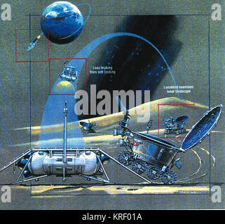 Soviet robotic lunar rover Lunokhod (1969-1977) at the Memorial Museum ...