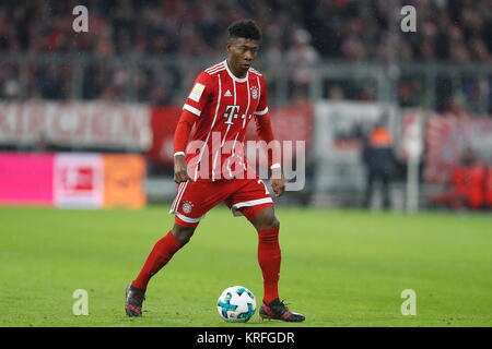 Munchen, Germany. 13th Dec, 2017. David Alaba (Bayern) Football/Soccer : German 'Bundesliga' between Bayern Munchen 1-0 1FC Koln at the Allianz Arena in Munchen, Germany . Credit: Mutsu Kawamori/AFLO/Alamy Live News Stock Photo