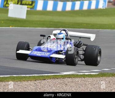 Paul Bason, March 712, Historic Formula 2, FIA International Race series, Donington Historic Festival, 2017, motor racing, motor sport, motorsport, No Stock Photo