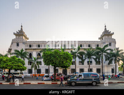 Town Hall, Yangon, Myanmar Stock Photo