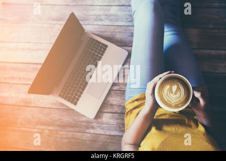 Home working concept Stock Photo