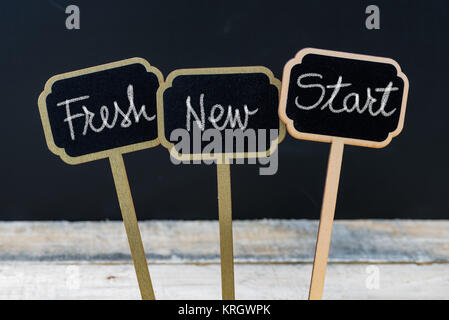 Business message Fresh New Start Stock Photo