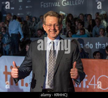 Jim Green, director of Planetary Science at NASA Headquarters in Washington, attends the world premiere for 'The Martian” on day two of the Toronto International Film Festival at the Roy Thomson Hall, Friday, Sept. 11, 2015 in Toronto. NASA scientists and engineers served as technical consultants on the film. The movie portrays a realistic view of the climate and topography of Mars, based on NASA data, and some of the challenges NASA faces as we prepare for human exploration of the Red Planet in the 2030s. Photo Credit: (NASA/Bill Ingalls) 'The Martian' World Premiere (NHQ201509110002)