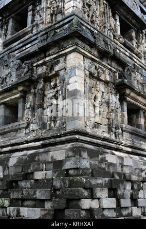 Jogjakarta in Indonesia has dozens temples (beside the popular Borobudur and Prambanan). This one is Candi Sari Temple. Pic was taken in November, 201 Stock Photo