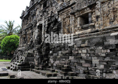 Jogjakarta in Indonesia has dozens temples (beside the popular Borobudur and Prambanan). This one is Candi Sari Temple. Pic was taken in November, 201 Stock Photo