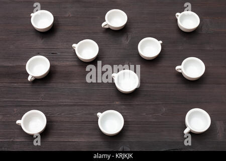 Premium Photo  Lot of white porcelain coffee cups and large big thermos on  the table in outdoors summer party