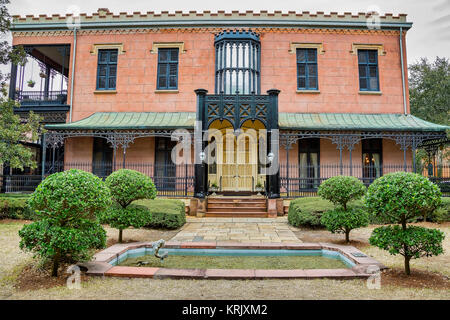 Georgia Savannah Green Meldrim House Gothic Revival Mansion Built 1850 ...