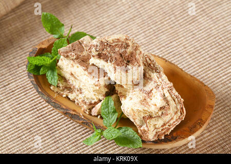 Marble sesame halva Stock Photo