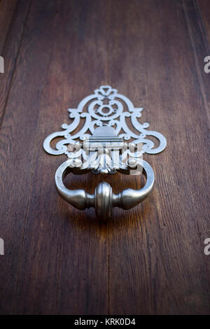 Bronze door knocker Stock Photo